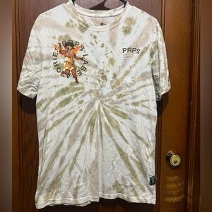 PRPS Graphic Cotton T-Shirt in Earthy Tones